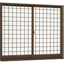 井桁格子[半外付型][透明3mm+合わせ透明7mm]