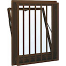 たて格子[Low-E透明3mm+合わせ透明7mm]